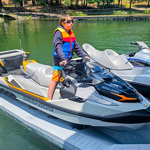 Snap Port drive-on jet ski dock sold by Snap Dock Orlando - in Kissimmee 